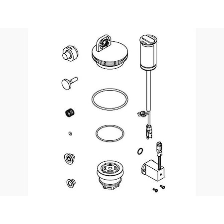 Kohler Wave Fv Service Kit, 1.0 Gpf 1388988-CP